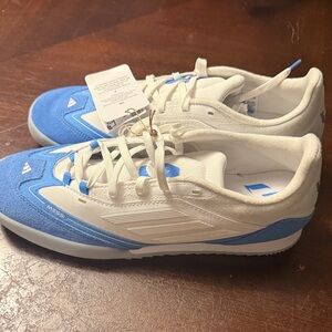 adidas F50 Freestyle Sneakers in Blue and White NWT
